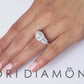 1.50 Carat I-SI1 Natural Round Diamond Engagement Ring 14k Gold Vintage Style
