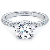 1.5 Carat Round Brilliant Petite Micro Prong