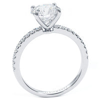 1.5 Carat Round Brilliant Petite Micro Prong