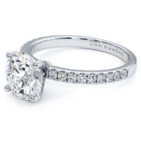 1.5 Carat Round Brilliant Petite Micro Prong