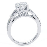 1.5 Carat Round Brilliant Micro Prong Split Shank