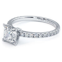 1 Carat Princess Cut Petite Micro Prong Set