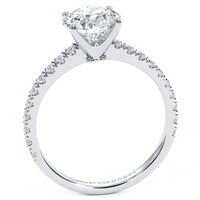 1.5 Carat Round Brilliant Petite Micro Prong Set