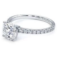 1.5 Carat Round Brilliant Petite Micro Prong Set