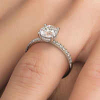 1.5 Carat Round Brilliant Petite French Cut