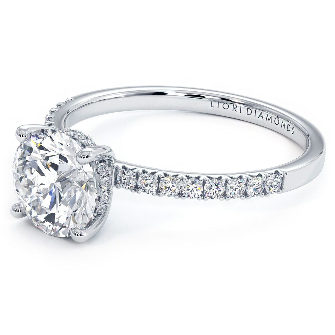 1.5 Carat Round Brilliant Petite French Cut