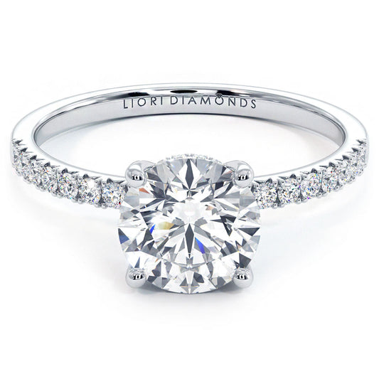 1.5 Carat Round Brilliant Petite French Cut