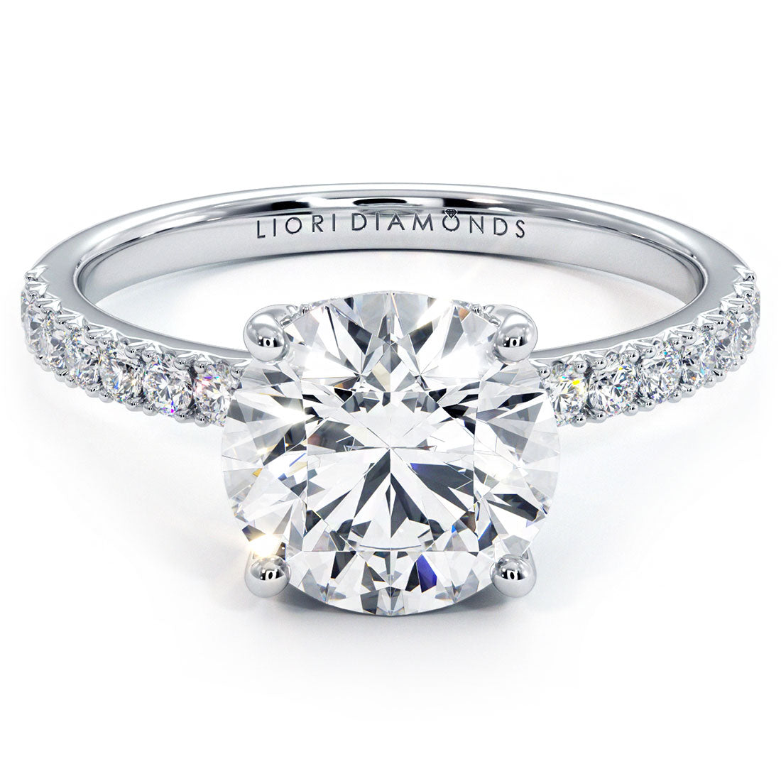 2 Carat Round Brilliant Petite French Cut