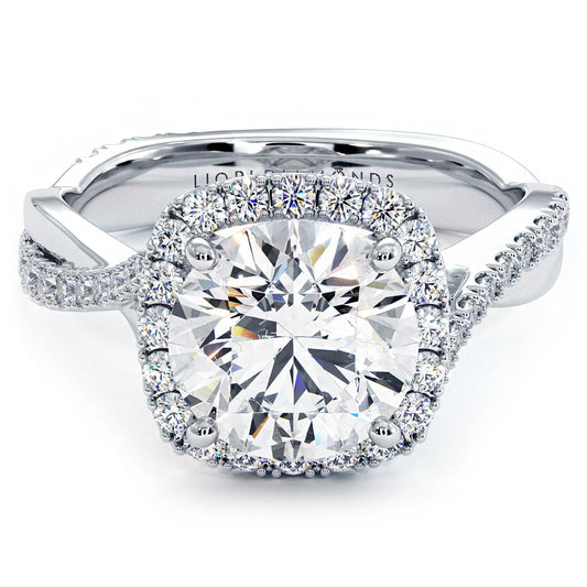 Round Brilliant Natural Diamond Engagement Rings – Liori Diamonds