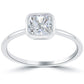 1.28 Carat G-VS1 Radiant Cut Classic Solitaires Diamond Engagement Ring 14k Gold