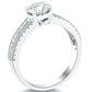 1.73 Carat G-SI2 Certified Natural Round Diamond Engagement Ring 14k White Gold