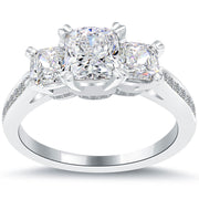 Cushion Engagement Ring Liori Diamonds TM - Main Image