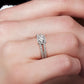 1.44 Carat F-SI2 Natural Round Diamond Engagement Ring 18k Gold Vintage Style