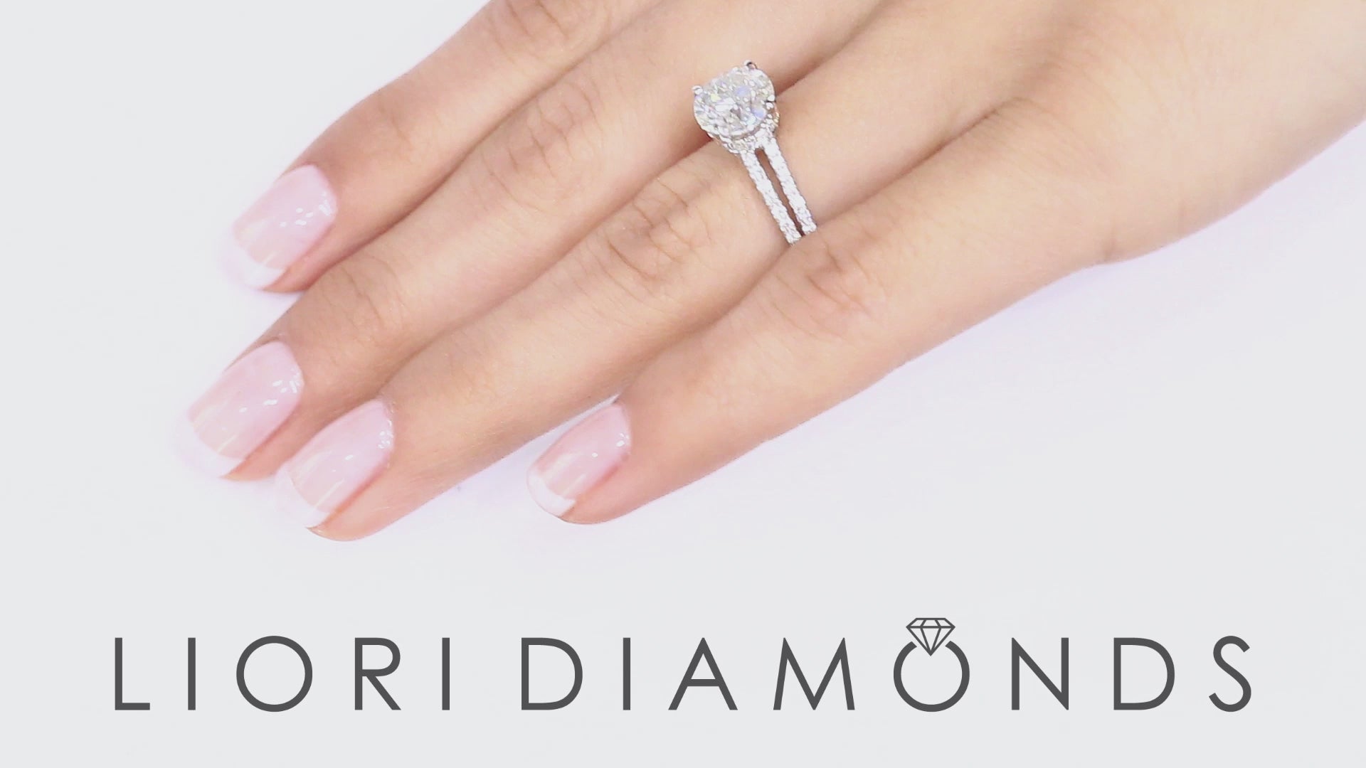 2.78 Carat G-SI3 Certified Natural Round Diamond Engagement Ring 14k White Gold