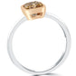1.18 Carat Natural Fancy Cognac Diamond Solitaire Engagement Ring 14k Rose Gold