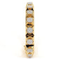 7.67 Carat F-VS Men's Diamond Tennis Bracelet 14k Yellow Gold