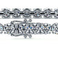 4.25ctw Round Brilliant Diamond Eternity Tennis Bracelet set in 14k White Gold