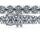 5.50ctw Round Brilliant Diamond Eternity Tennis Bracelet set in 14k White Gold