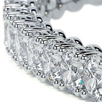 6.50ctw Round Brilliant Diamond Eternity Tennis Bracelet set in 14k White Gold