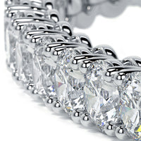 9.50ctw Round Brilliant Diamond Eternity Tennis Bracelet set in 14k White Gold