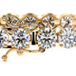10.50ctw Round Brilliant Diamond Eternity Tennis Bracelet set in 14k Yellow Gold