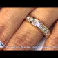WBA-02 - 1.25 Ct. G-VS Princess Cut Diamond Wedding Band Channel Setting 14k Yellow Gold